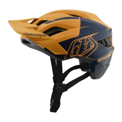 Cyklistická prilba TROY LEE DESIGNS Flowline SE MIPS Hydro Mustard Black
