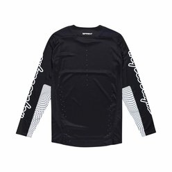 Pánsky dres s dlhým rukávom TROY LEE DESIGNS Sprint Mono Black