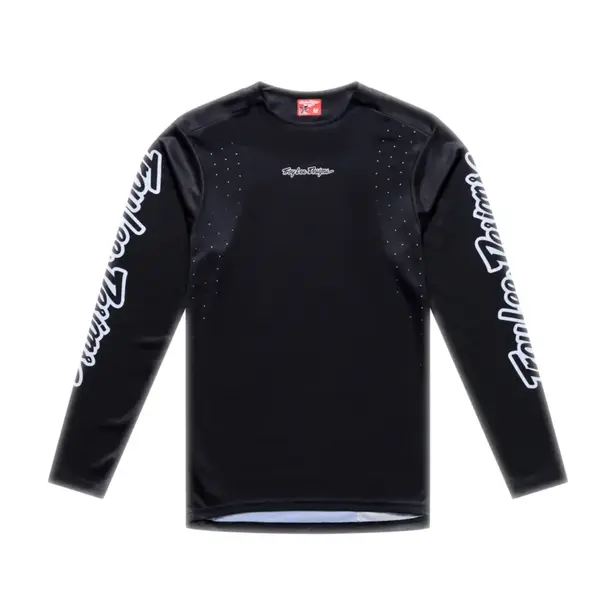 Pánsky dres s dlhým rukávom TROY LEE DESIGNS Sprint Pro Mono Black