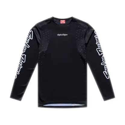 Pánsky dres s dlhým rukávom TROY LEE DESIGNS Sprint Pro Mono Black