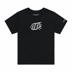 Tričko s krátkym rukávom TROY LEE DESIGNS Badge Black